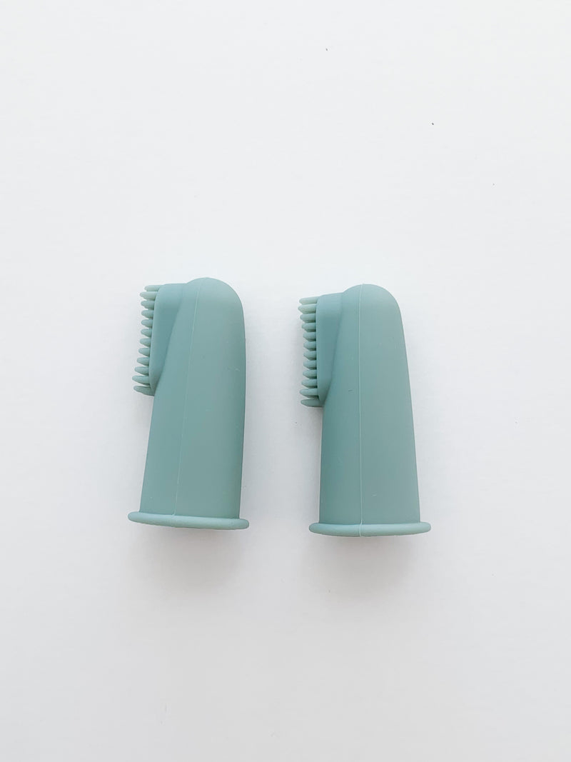 Finger Toothbrush - Pebble (2PK)