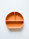 Divided Suction Plate - Pumpkin (Limited Edition Colour)